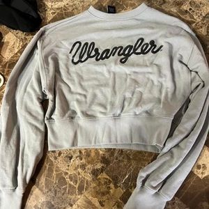 Wrangler Crop Top like new Medium